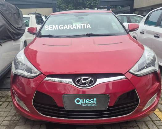 HYUNDAI VELOSTER 1.6 16V GASOLINA 3P AUTOMÁTICO HYUNDAI VELOSTER 1.6 16V GASOLINA 3P AUTOMÁTICO